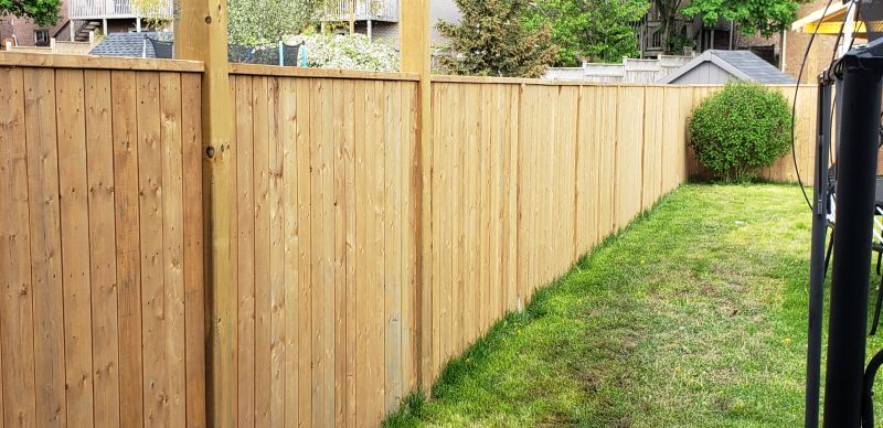 Wood Privacy Fence